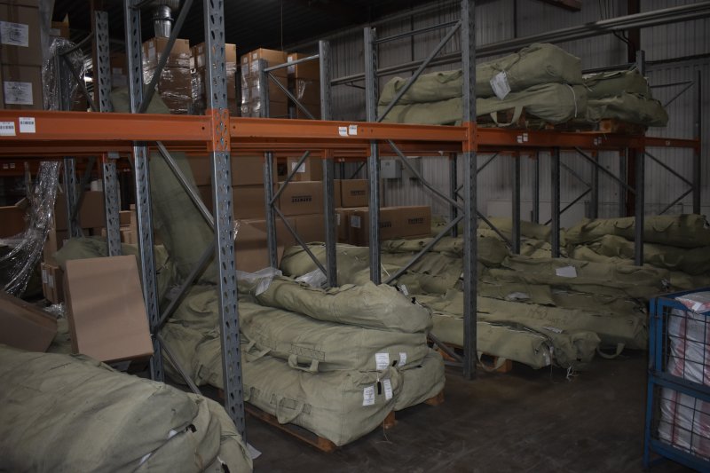 Палатка каркасная М-30ТУ, 30 человек, всесезонная.