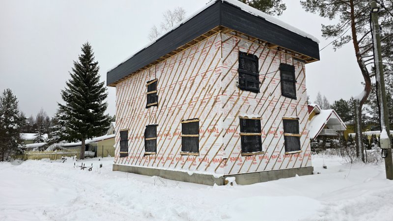 Здание Жилой дом 130.2 кв.м в Ленинградская область